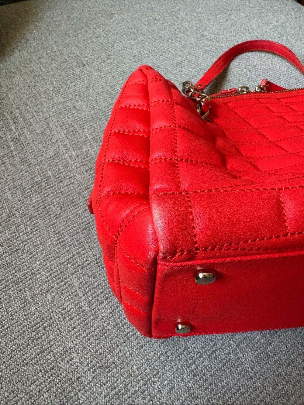 kate spade Red Quilted Bag with Chain-Strap - Picture 7 of 10
